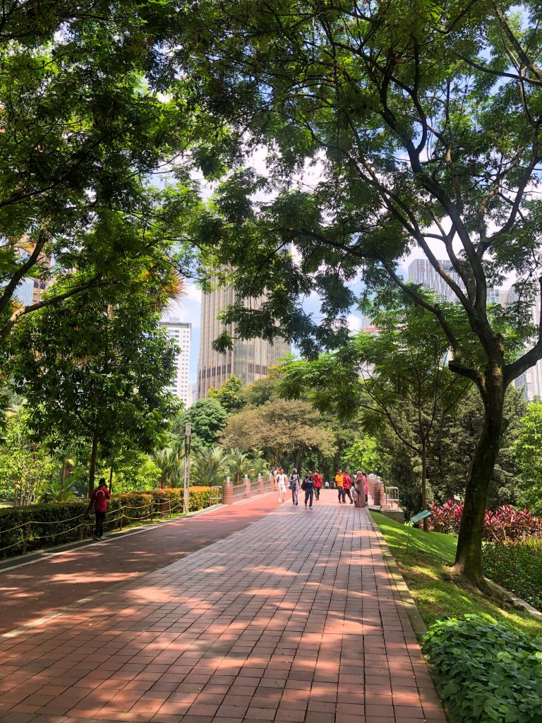 KLCC Park Kuala Lumpur Petronas Towers Malaysia