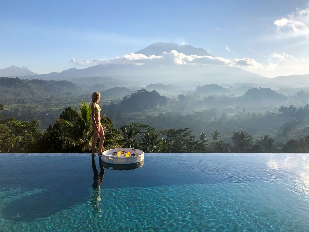 Infinity Pool Villa mic dejun plutitor Bali