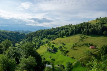 Sat Magura Moeciu munte Brasov Romania