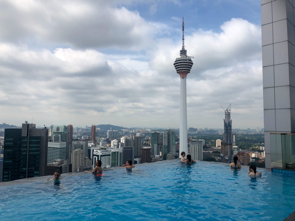 Kuala Lumpur The FACE Suites infinity pool Malaysia