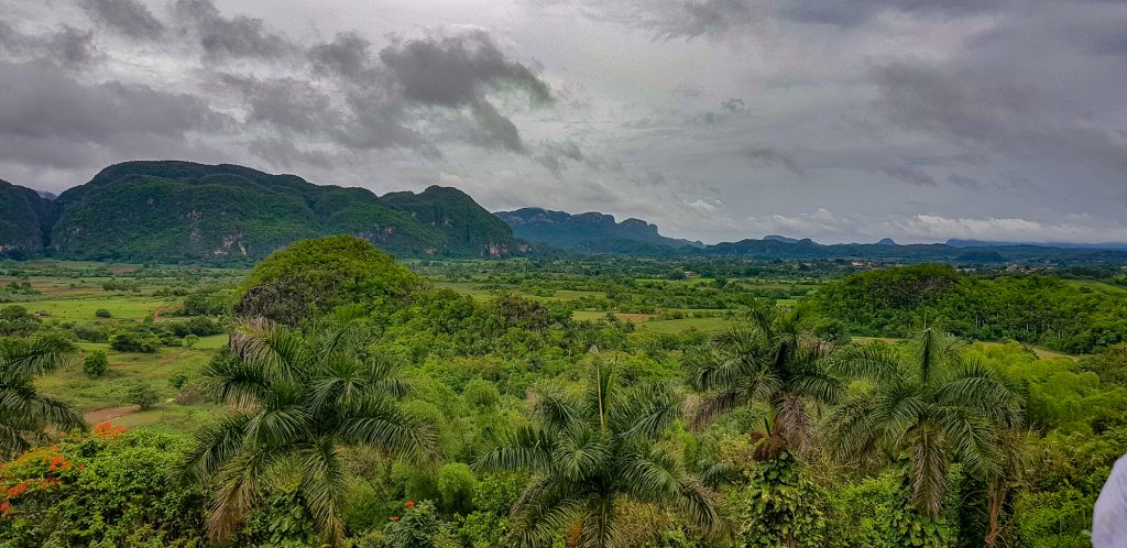 Viñales Valley Cuba vazut de la Hotel Los Jasmines