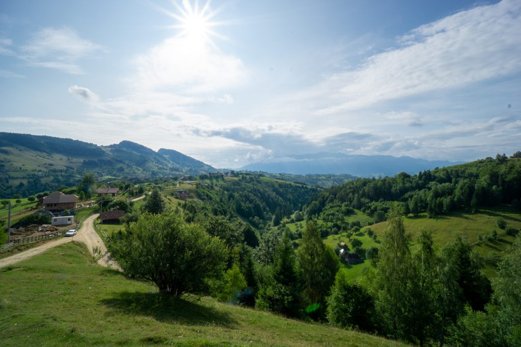 Magura village Moeciu Brasov Romania mountains