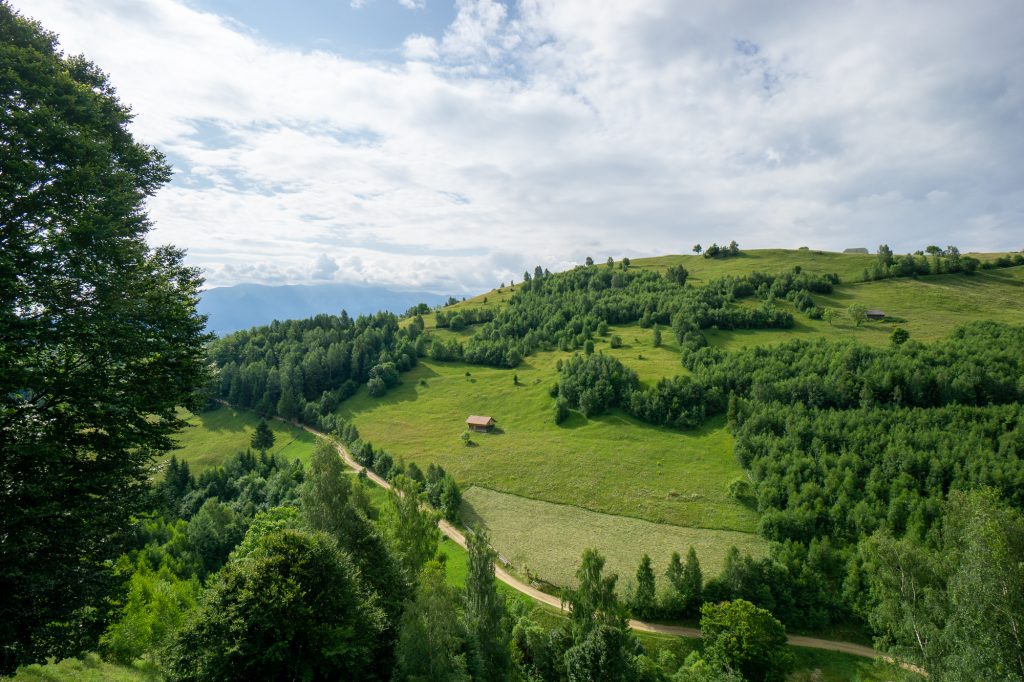 Magura village Moeciu Brasov Romania mountains