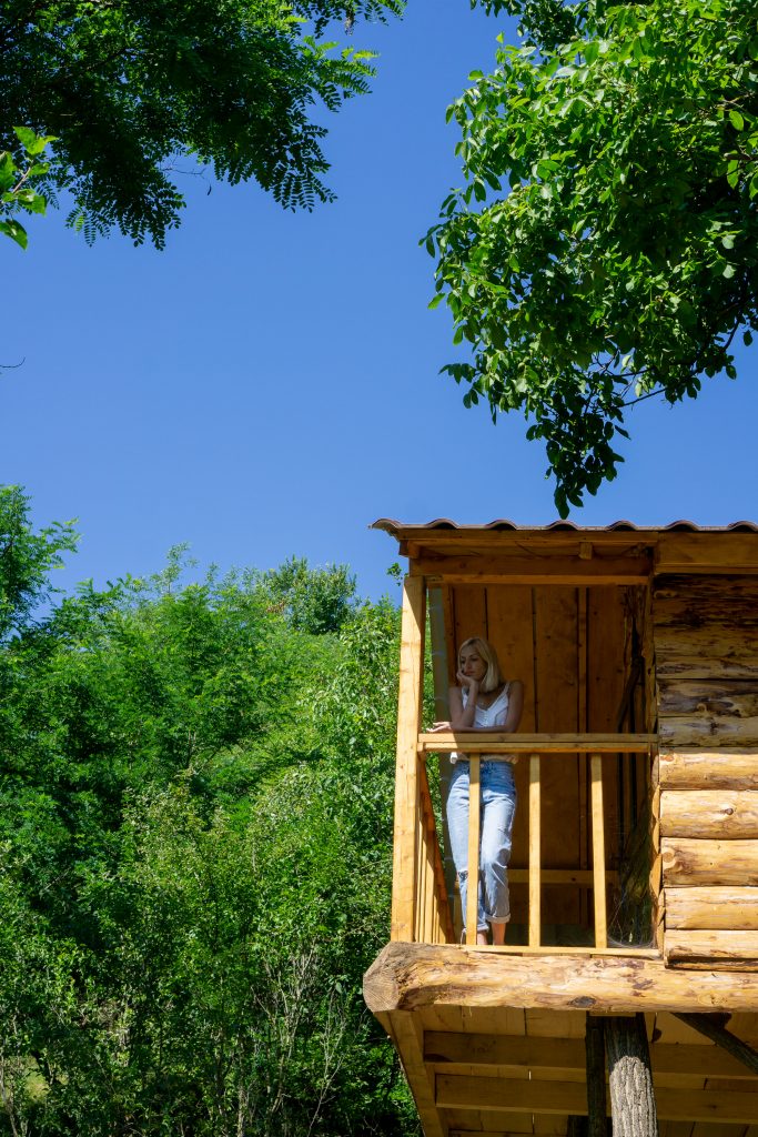 Loft Treehouse Transylvania Log Cabins Pesteana