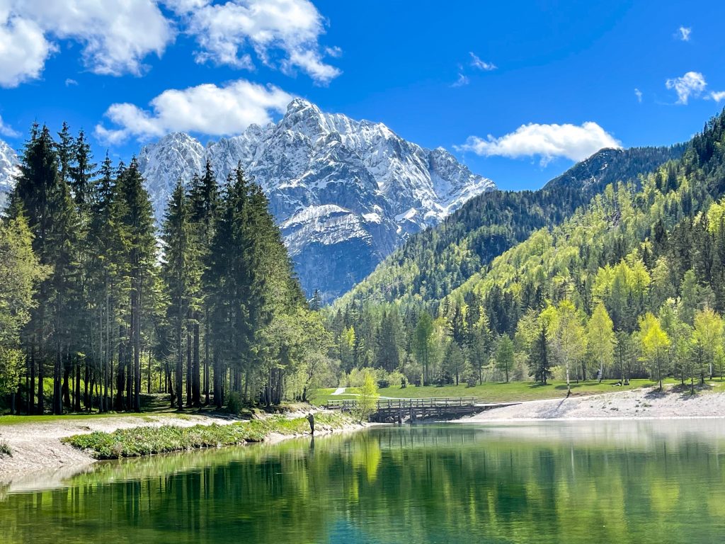 Lacul Jasna Alpii Iulieni Slovenia autorulota