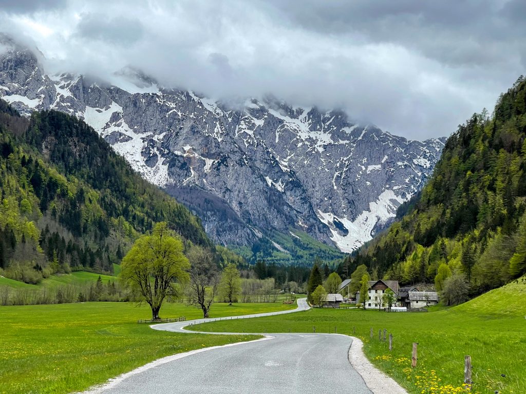 Logar Valley Slovenia campervan